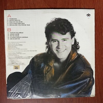Roberto Antonio ‎– II [1989] Vinyl LP Latin Synth Pop Merengue
