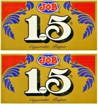 2x JOB Gold 1 1/2 1.5 Rolling Papers  *Great Prices* *FREE USA SHIPPING*!