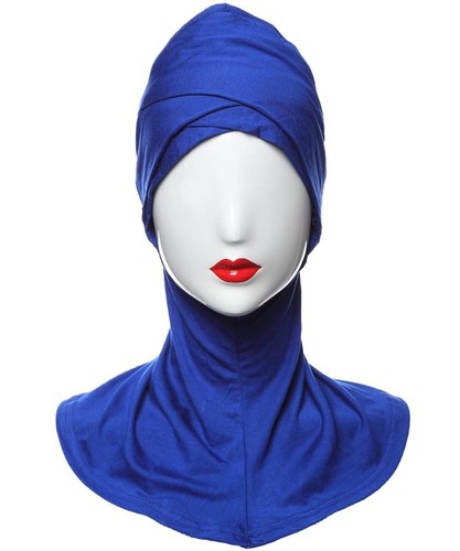 Islamic Arab Womens Under Scarf Hijab Hat Bone Bonnet Ninja Neck Cover Headwear - Picture 16 of 33