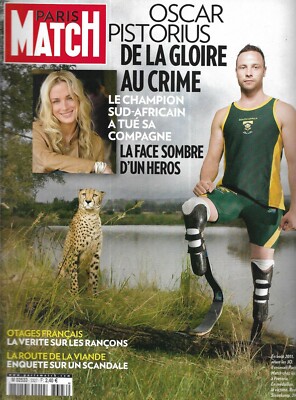 PARIS MATCH Nr. 3327 21.02.2013 Oscar Pistorius / Fleischskandal / Kastain / Efira
