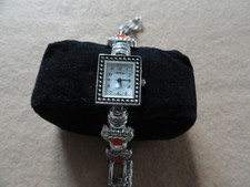 Geneva Quartz Ladies Watch with a Pretty Band