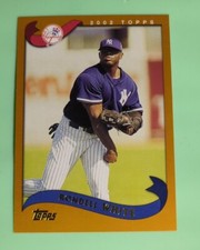 2002 Topps #391 Rondell White - New York Yankees