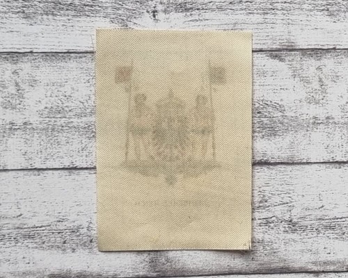 Deutsches Reich Adler Männer Wappen Heraldik Stoff gedruckt Vintage Deko Retro - Bild 2 von 2