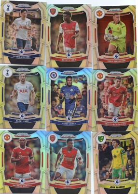 2021-22 Panini Prizm Premier League  Silver Parallel Pick Your Card Build a Set