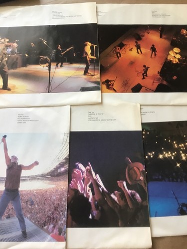Bruce Spring Steen & E Street Band Live,1975-85,5xVinyl,1986,Columbia,C5X 40558. - Picture 12 of 12