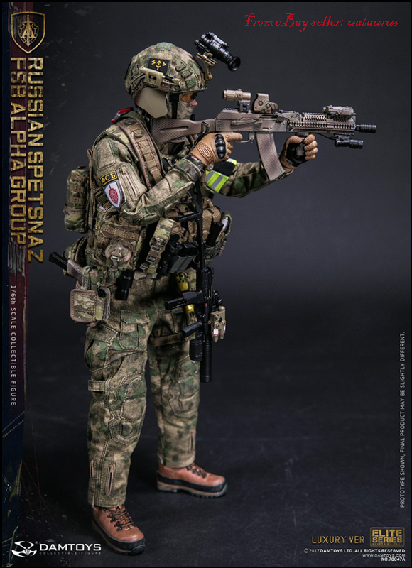 Perfect Damtoys 78047A 1/6 Russian Spetsnaz Fsb Alpha Group