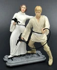 2002 Star Wars Luke & Leia Swing to Freedom Power of the Force Jedi