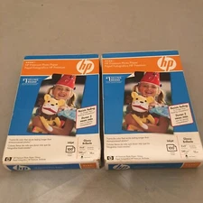 HP Premium GLOSSY 4X6 Ink Jet Picture Photo Paper 100 SHEETS 10mil Papel Fotos