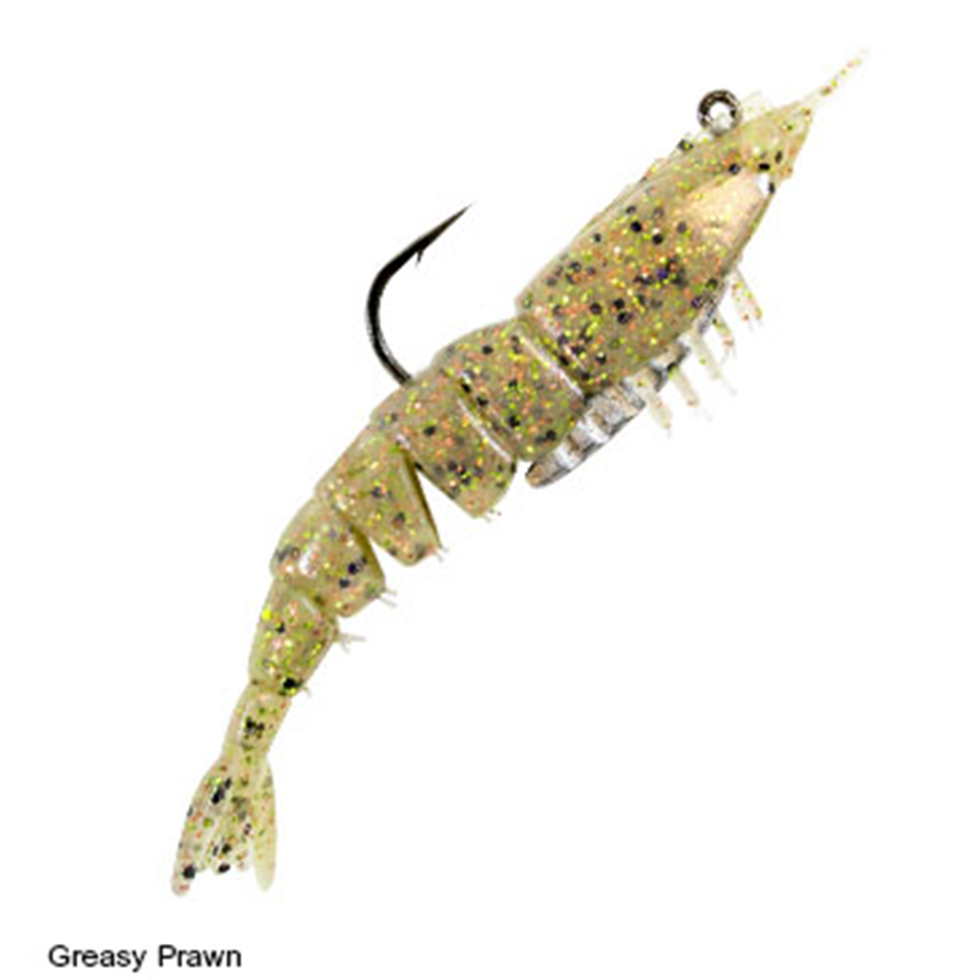 Z-Man EZSR-243PK2 EZ Shrimpz Greasy Prawn 3.5