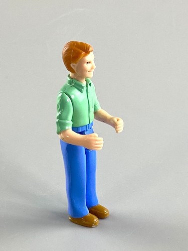 Fisher-Price Sweet Streets Dollhouse Replacement Country Cottage Man Dad Father - Picture 5 of 12