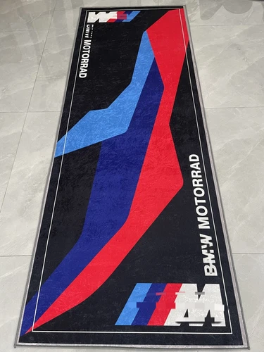Garage Carpet mat Fit For BMW S1000RR M1000RR R1250GS R1300GS Carpet M Motorrad - Picture 12 of 13