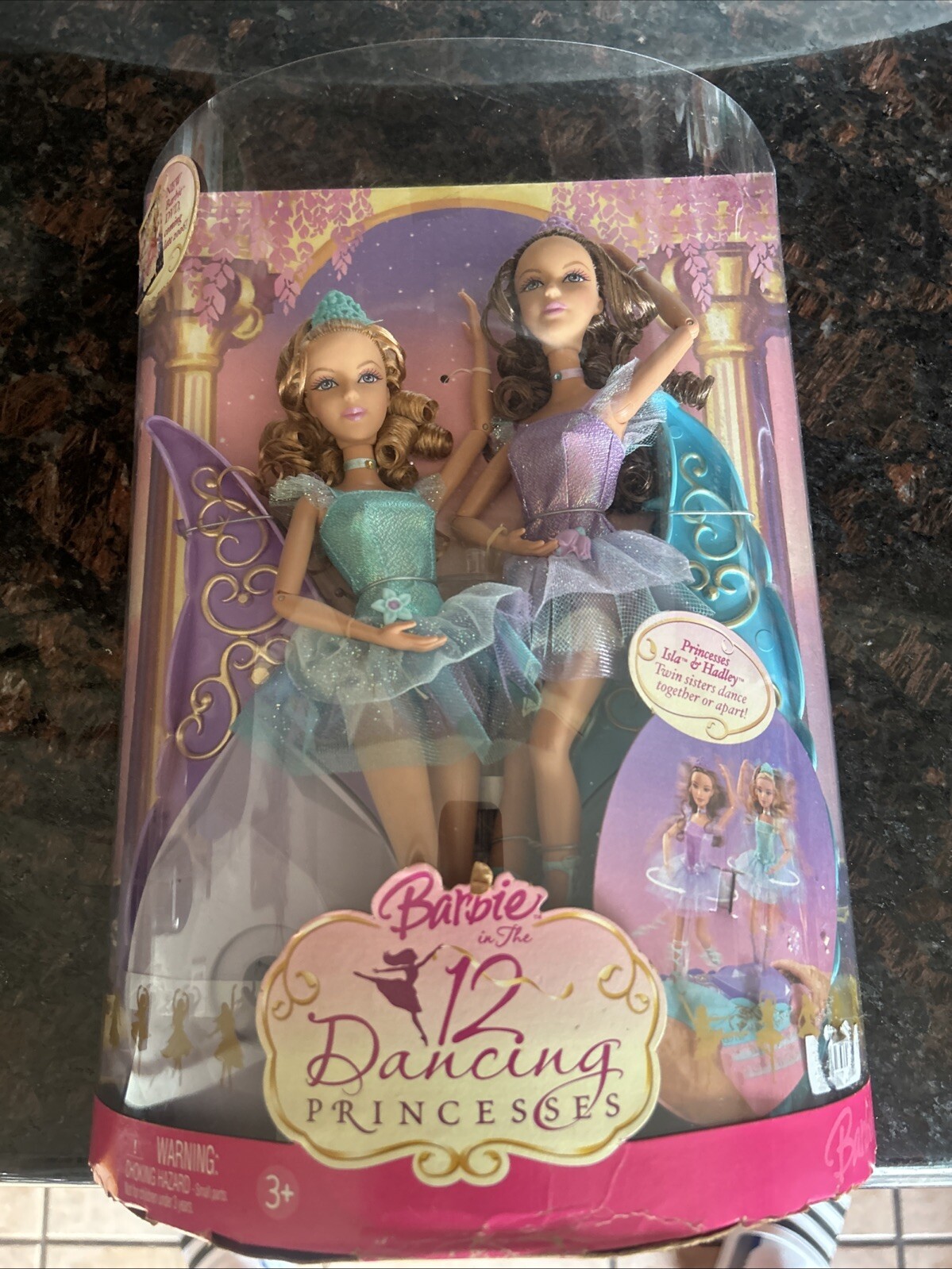 Complete Mattel Barbie 12 Dancing Princess Isla Hadley Ballet Doll 2006
