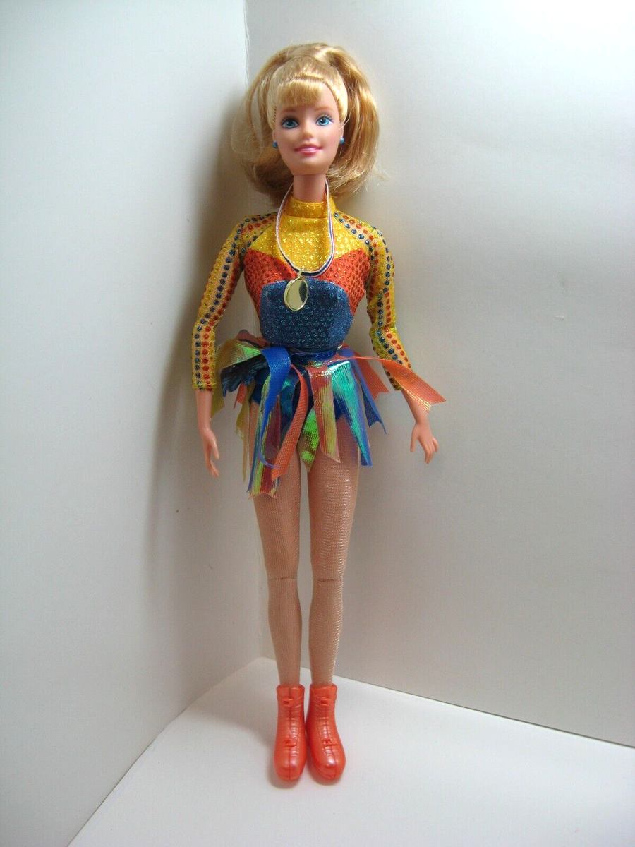 barbie winter dress up games 2001 Olympic Star Skater doll Caviotess Women's Sexy Turtleneck country bridesmaid dresses with boots As a true fashionista COLOR:Original