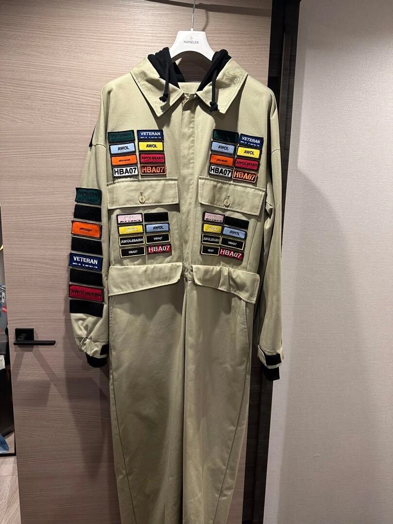 HBA (HOOD BY AIR) Cappuccio By Air HBA DIMENSIONIM