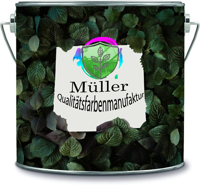 Müller Qualitätsfarbenmanufaktur 10 KG Eisengrau RAL 7011 Bodenfarbe Betonfarbe