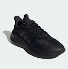 adidas AlphaEdge+ Atheltic Running Shoes IF7290 Core Black Carbon Men's Size 13