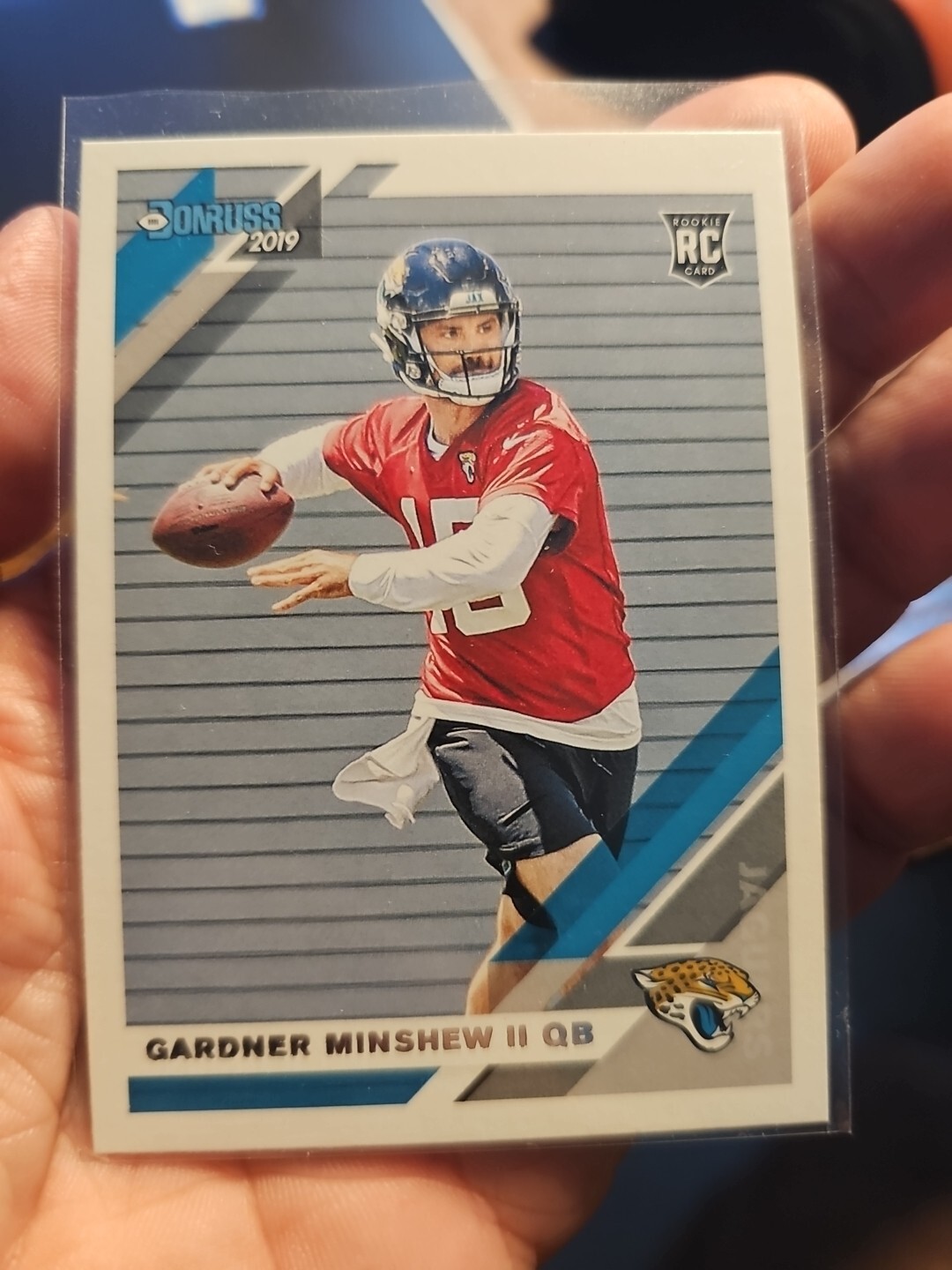 Gardner Minshew II 2019 Panini Donruss Rookie RC #292 Jacksonville Jaguars