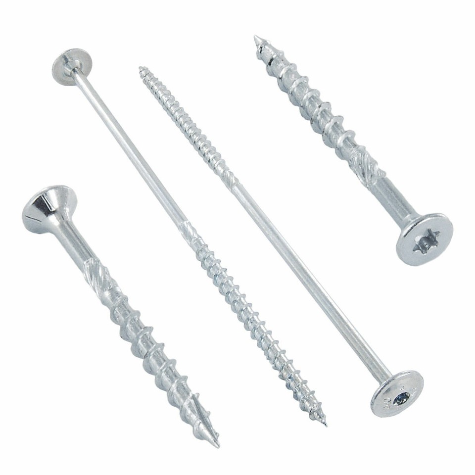 Tornillos de Cabeza Lavadora para Madera Avellanada Construcción