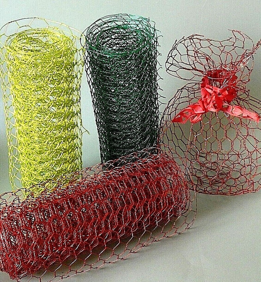 Produktbild von Hühnerdraht Geflecht 350 Mm X 3 M – Verzinkt, Sechseckig, 0,6 Mm, Mit Schneidzange & Handschuhen – DIY & Gartenzaun