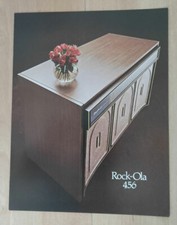Rockola Rock-Ola Model 456 Vinyl Jukebox Sales Brochure / Flyer / Pamphlet