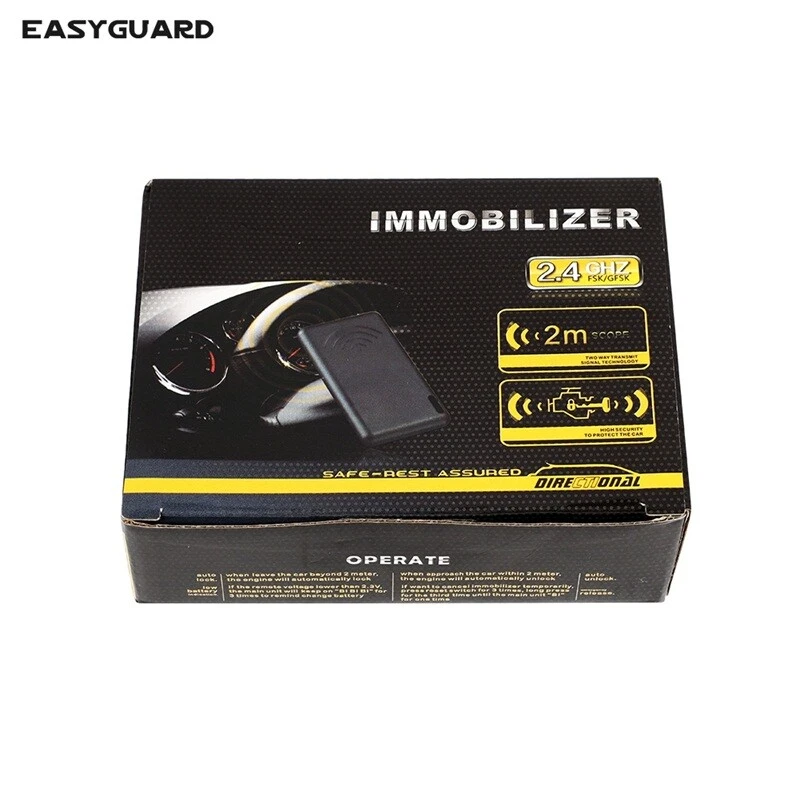 EASYGUARD RFID 2.4GH Wireless Anti-hijacking Immobilizer Security System DC12V - Image 4 of 4