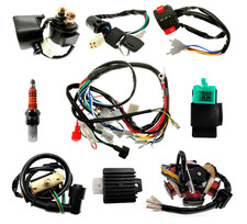 110cc ATV Wiring Harness Kit For Chinese 125cc 110cc Wiring Harness Compatibl...
