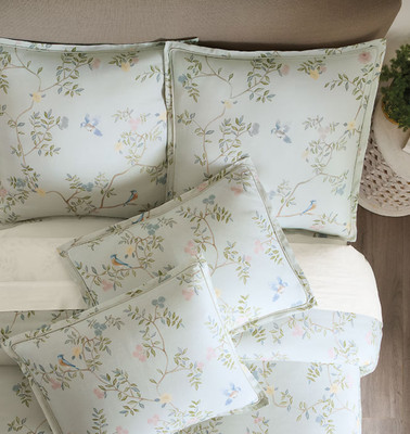 Seraphina Chinoiserie Bedding - Seraphina Chinoiserie Bedding - FULL COLOR /SIZE