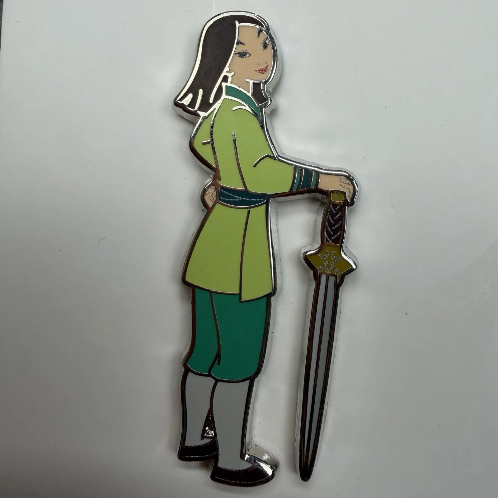 Disney Pin 2022 Princess Pose Princess Mulan w/Sword New Collectible Free Ship