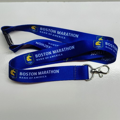 #ad 130th Boston Marathon Official Lanyard Keys I.D. etc. 2026 B.O.A. BAA Promotion $8.95