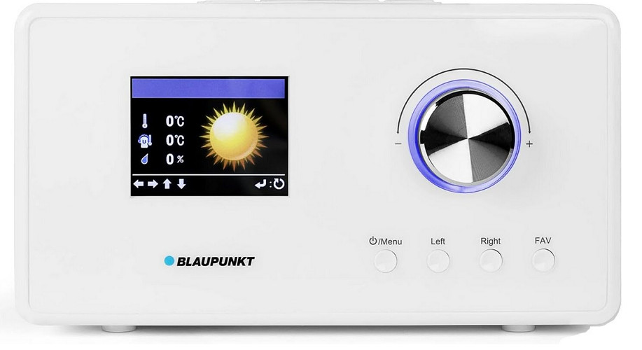 Blaupunkt IR 25 Internetradio, UKW PLL Radio mit Farbdisplay , Wlan, Küchenradio