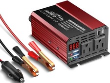 400W Power Inverter DC 12V to 110V AC Car Inverter Converter with 4.8A Dual U...