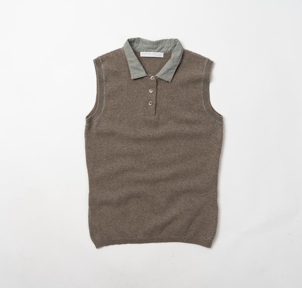 Women Fabiana Filippi Vest Brown 36 / S / 44