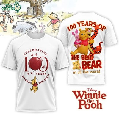 Disney Winnie-the-Pooh 100th Anniversary 3D Shirt