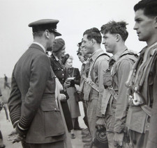WWII King George Princess Elizabeth Photos Jimmy Doolittle Visiting Bomber Crews