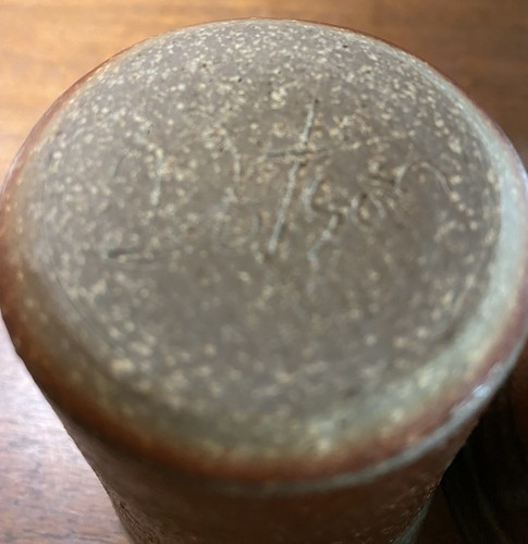 Juego de vasos de cerámica Doug Dotson Studio - Vasos de arcilla NC hechos a mano de 12 oz - Firmado - Imagen 10 de 14