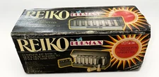 New VTG 80’s Burmax REIKO 24 Quick Heat Hair Rollers new old stock In Box.