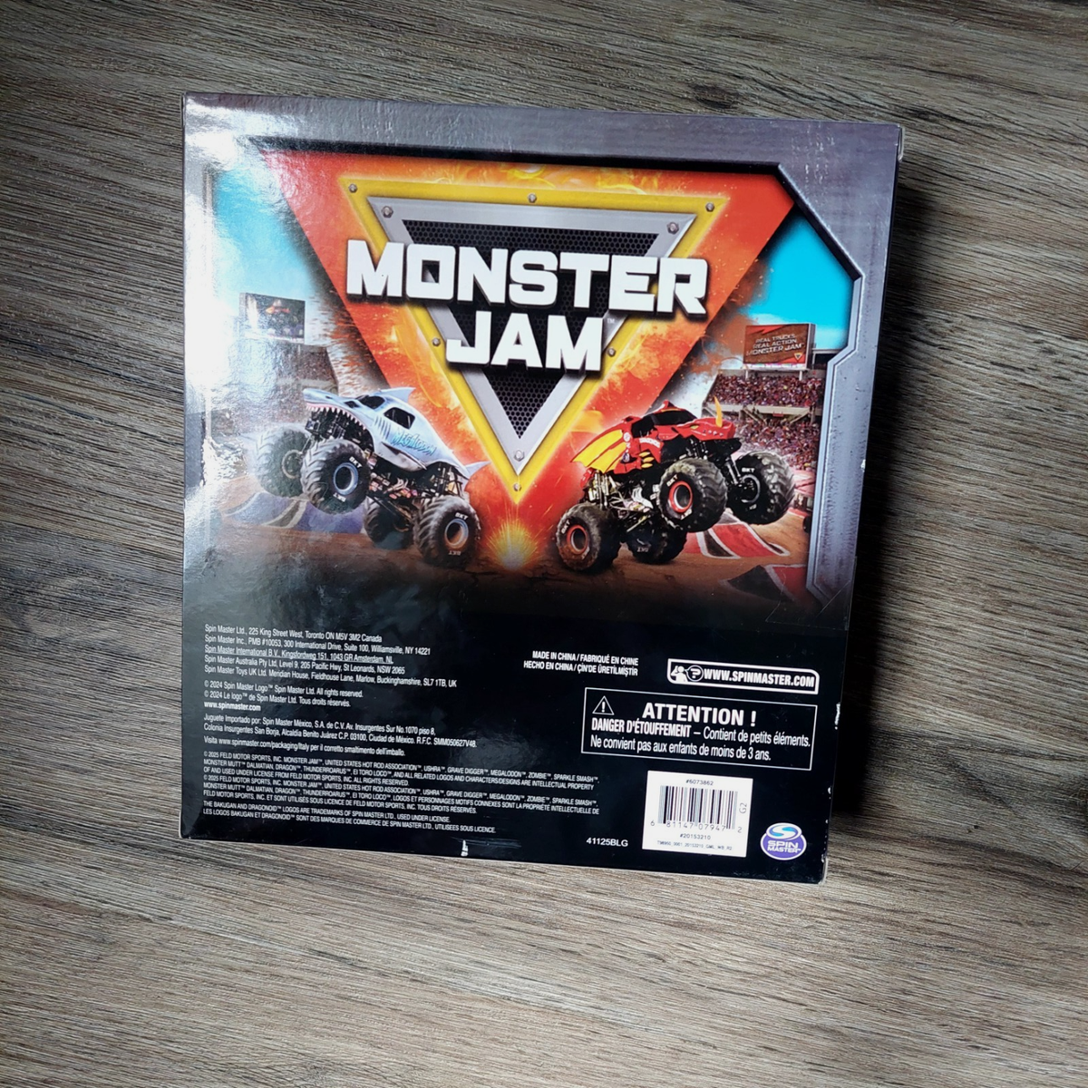 Monster Jam 1:72 8 Pack Zombie El Toro Loco Sparkle Smash