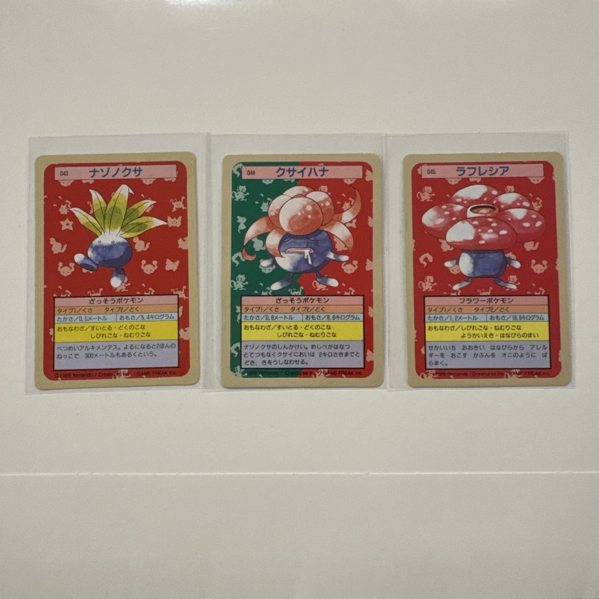 ebay 1995 pokemon cards 1995 Pokmon Cards 10 Cards