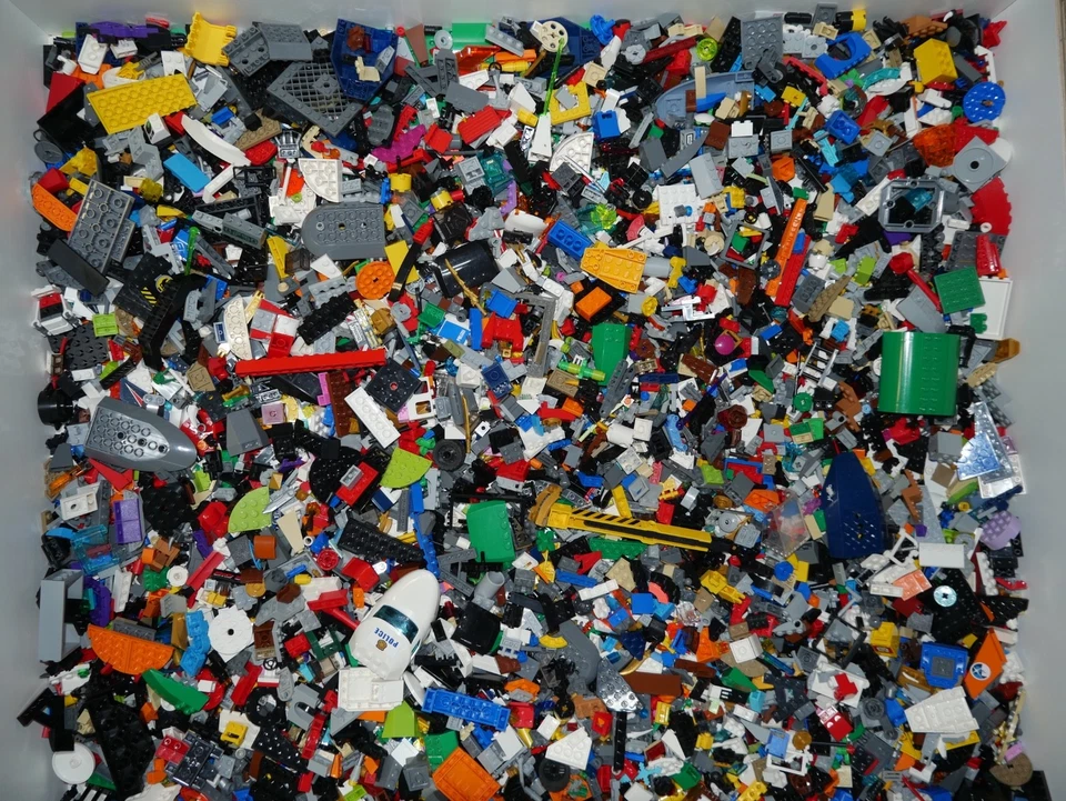 Lego® Qualitätsgeprüfte Kiloware Bausteine Technic, System, City - 10 kg - Bild 2 von 4