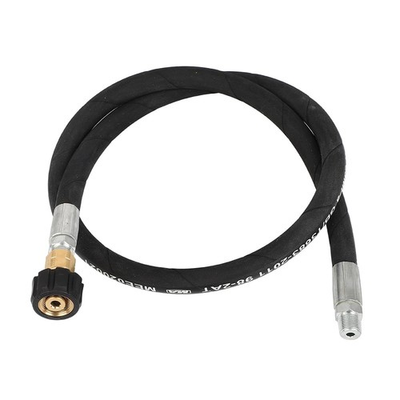 #ad Pressure Washer Whip Hose Swivel Steel Connector Reel Jumper Lead Hose $37.61