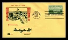 US COVER NATIONAL CAPITAL WHITE HOUSE FDC SCOTT 990 KOLOR KOVER CACHET