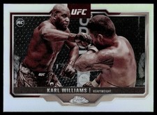 2025 Topps Chrome UFC #30 Karl Williams Sepia Refractor