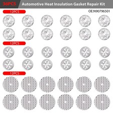 36Pcs Car Heat Shield Repair Kit Exhaust Heat Shield Clips Accessories N90335004