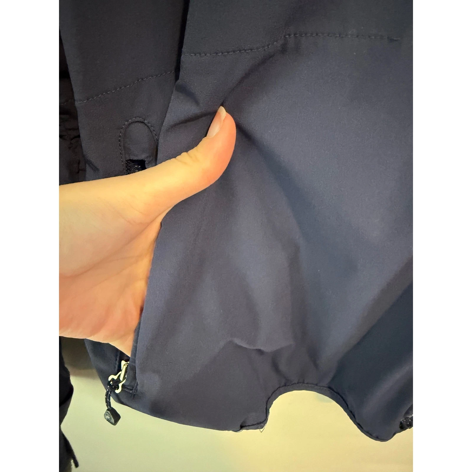 Peter Millar Pinehurst Mens XXL Full Zip Golf Jacket Navy Camo Windbreaker image 6