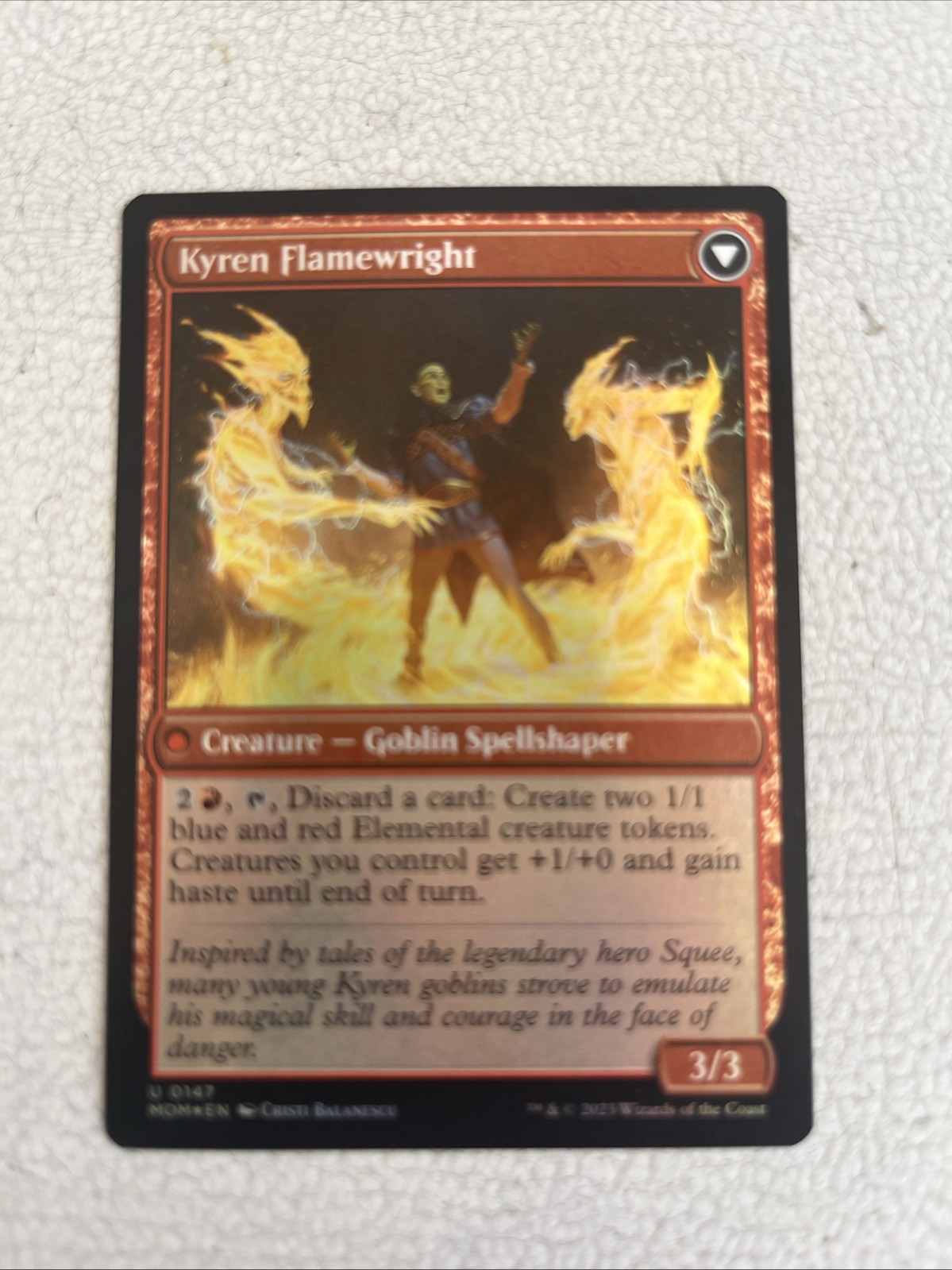 Magic: The Gathering Visions Goblin Recruiter Red Creature Invasion Of Mercadia