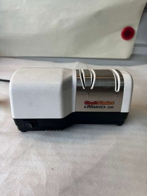Chef'sChoice Hybrid 220 Electric Knife 2 Stages Sharpener Diamond Abrasives