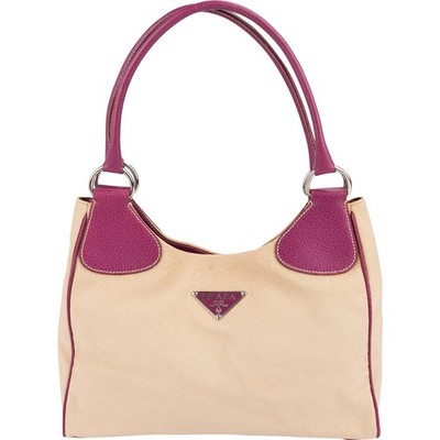 Prada Leather Semitracolla Triangle Shoulder Bag Tasche