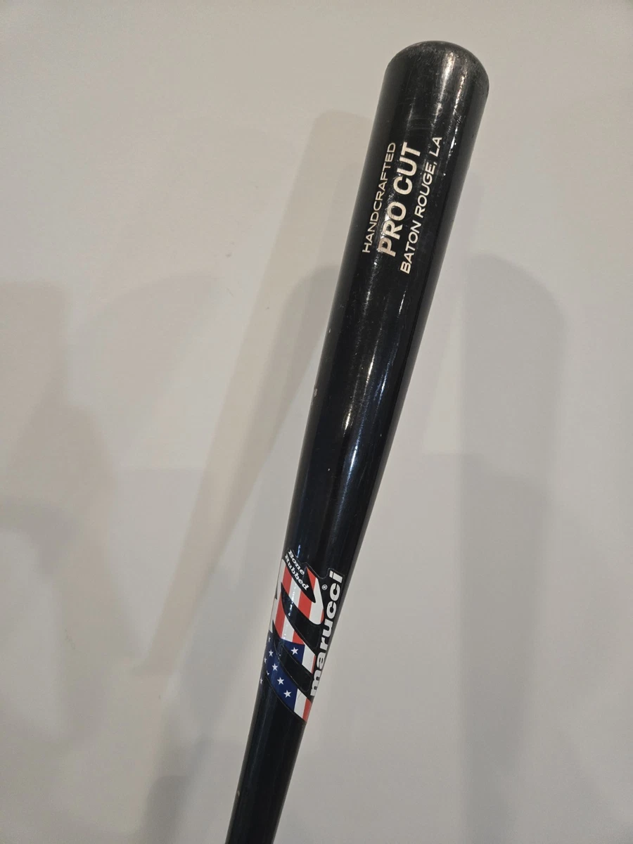 Batte De Baseball Marucci Torpedo 33" 31.5oz – Bois D'érable – Marron Naturel/noir – Neuf