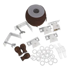 1Set Roller Shade Parts Accessory - Cord Shades Control Wood Blind Pull Cord
