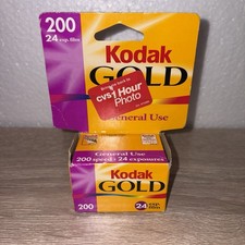 Kodak Gold 200 35MM Color Print Film 24 Exposures Bright Sun 12/2000 Expiration